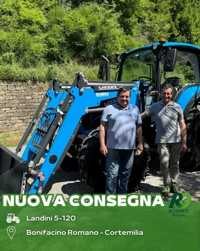 Nuovo Landini 5-120 consegnato!@landini_tractors_it