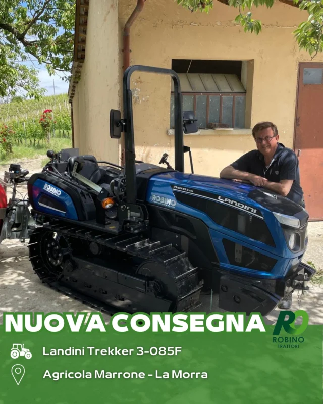 Oggi doppia consegna: Landini Trekker 3-085F e atomizzatore Dragone TAV!@landini_tractors_it
@dragone_srl